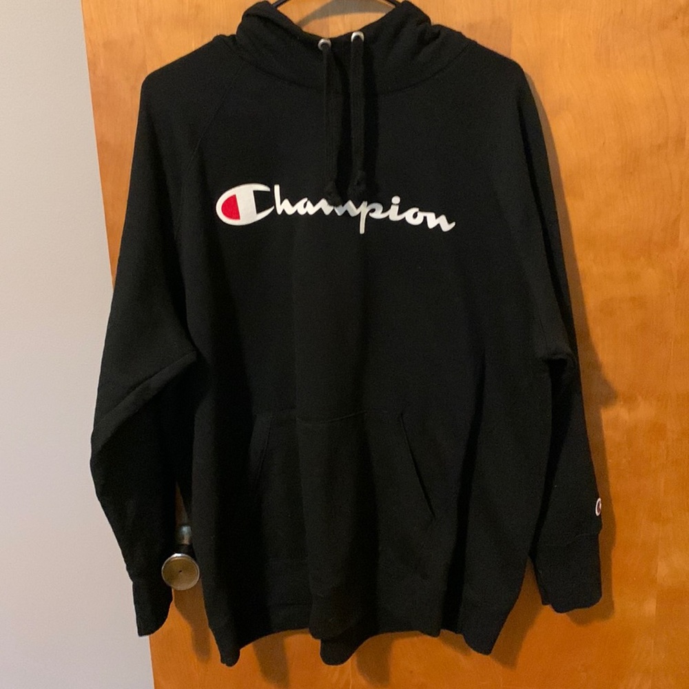 Black Champion Hoodie 2XL